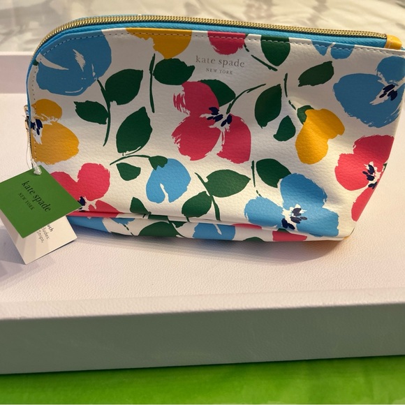 Kate Spade Floral desk set pouch BNWT - Picture 11 of 16